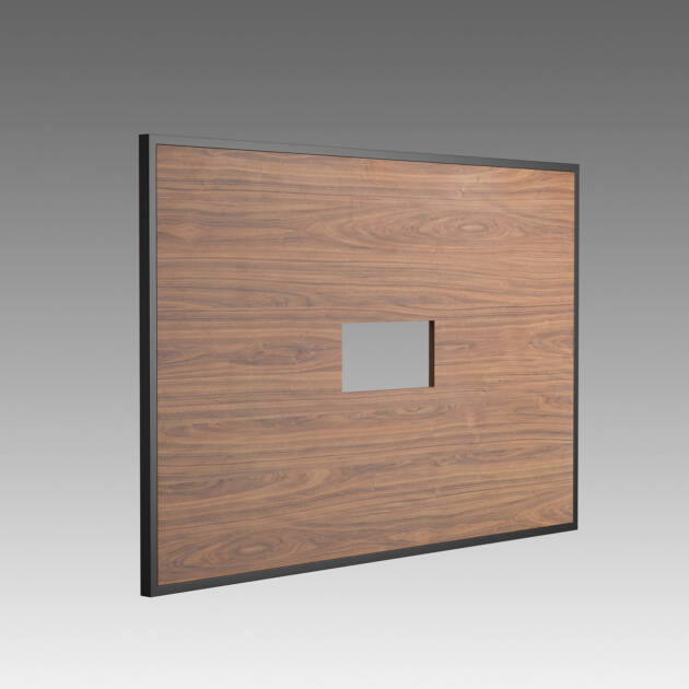 Titter Walnut color TV Panel - Metawood by Holt Furniture