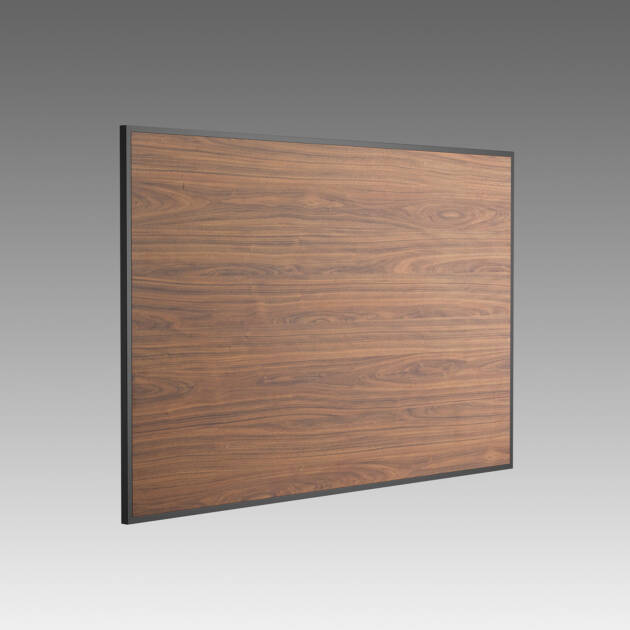 Titter Walnut color Headboard - King - Metawood by Holt Furniture