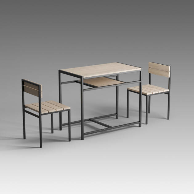 Dining Table with 2 chairs