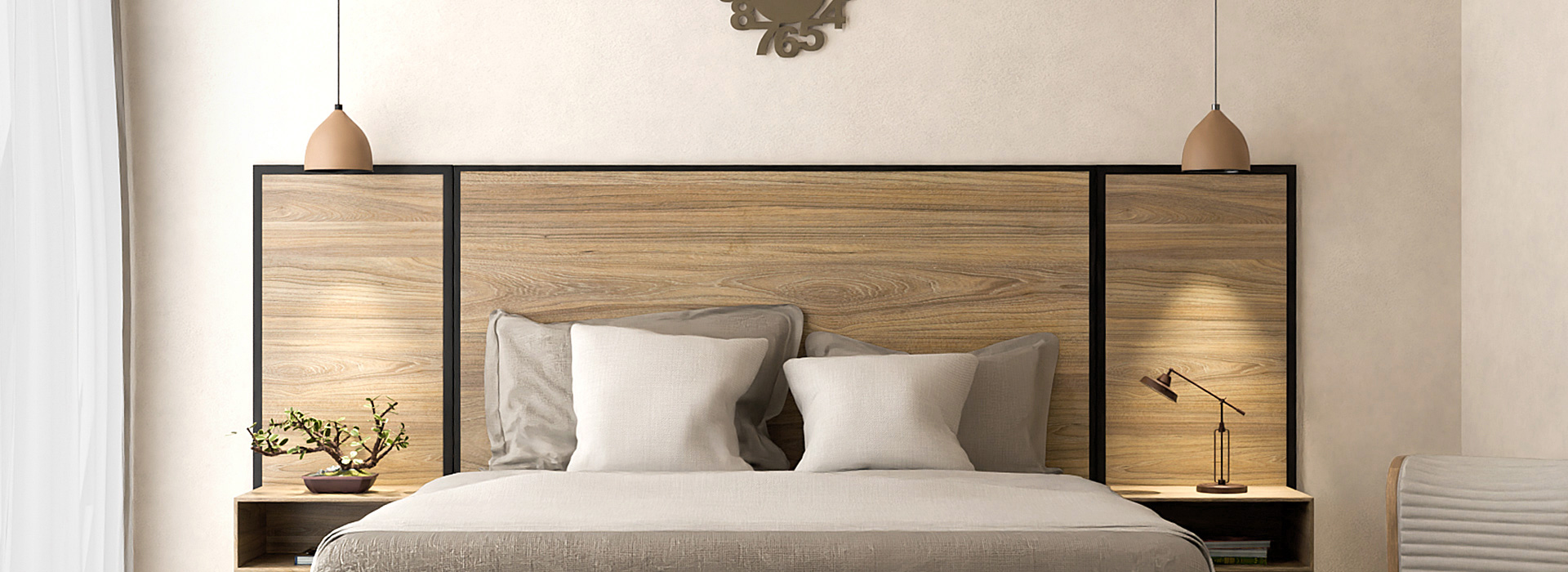 Headboard – Full – Rosenheim Elm