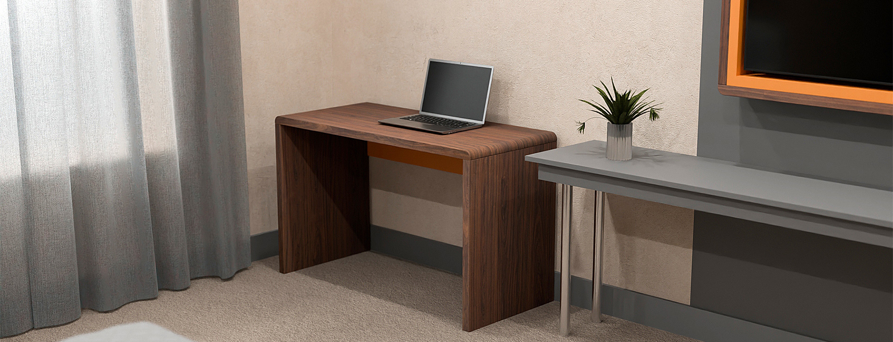 Study Desk – Canyon Walnut