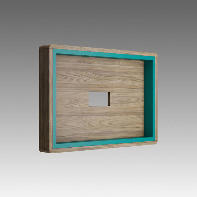 Rosenheim Elm color TV Panel - Duotone by Holt Furniture