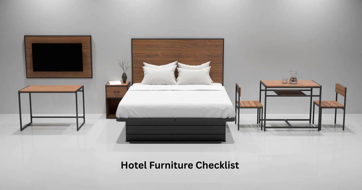 Image showcasing Hotel Furniture Checklist | Holt Furniture